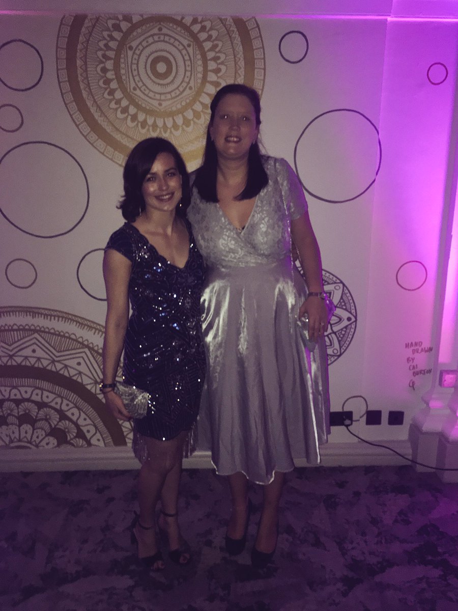 WildWestComms's tweet photo. Our @mrshannahamos & @madditiscoe looking the dogs b**lcks for the @CIPR_SW #PRideSCI awards tonight 😃... 🤞for our @Forthglade nomination! #consumercampaign https://t.co/37a958pbPR