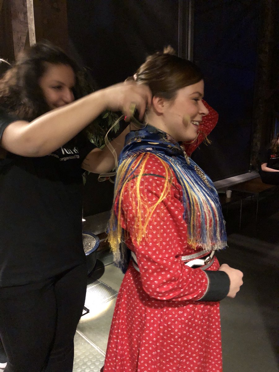 SusannaSankala's tweet photo. Worlds first #tedtalk in Sami language is held now at #tedxturku 2017! Speaker is Anni Koivisto #notstereotypes https://t.co/gJHsR7Ih2k