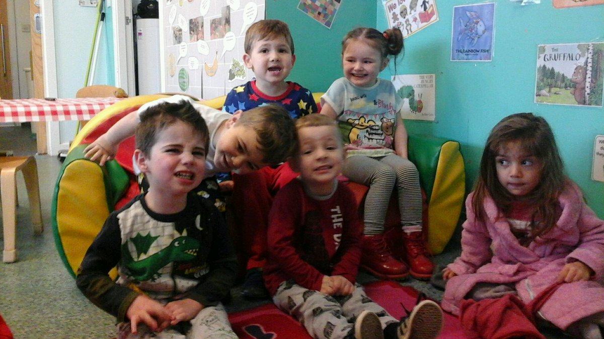 LAatRCC's tweet photo. Today at Little Achievers @ Ribbleton Childrens Centre  we have been raising money for Children in Need. We held a cake sale and the children came into nursery in their pyjamas or Pudsey clothing. Thank you to everyone who took part and bought cakes. https://t.co/aOUZ2wtn8l