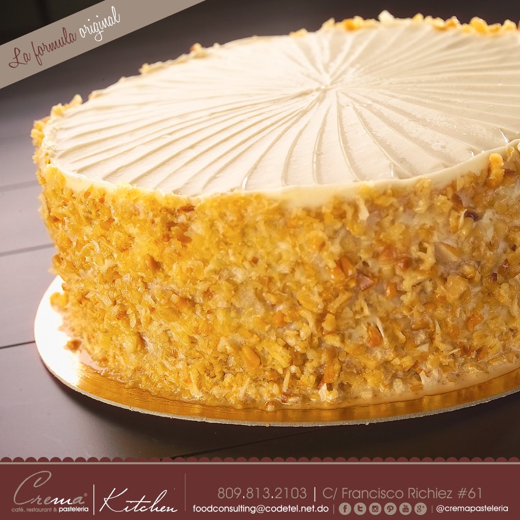 cremapasteleria's tweet photo. Que no se te haga agua la boca, ven y disfruta nuestro delicioso #MapleTurron... Te encantara!!!
#cremaPasteleria #laRomana #bizcocho #postre #pasteleria #cafe #restaurant #panaderia https://t.co/OkDKhqHhm7
