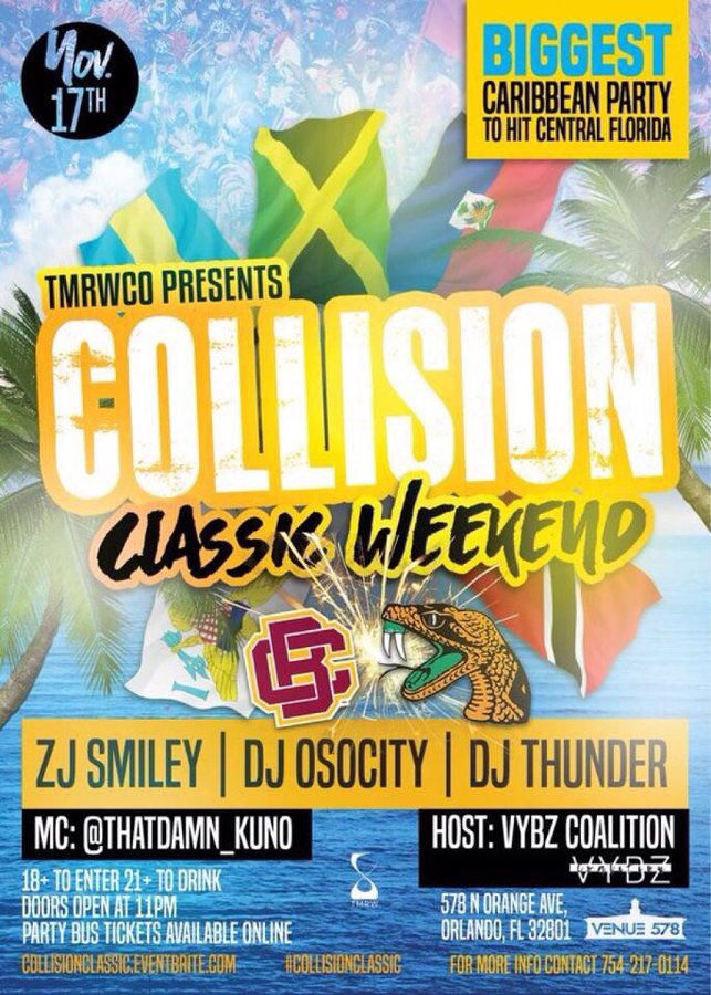 iJumps_x3's tweet photo. Dooo youuu knoooww whaaat toooday isss??? #CollisionClassic #BCU19 #FAMU20 #UCF21 https://t.co/7LeVkVp9NR