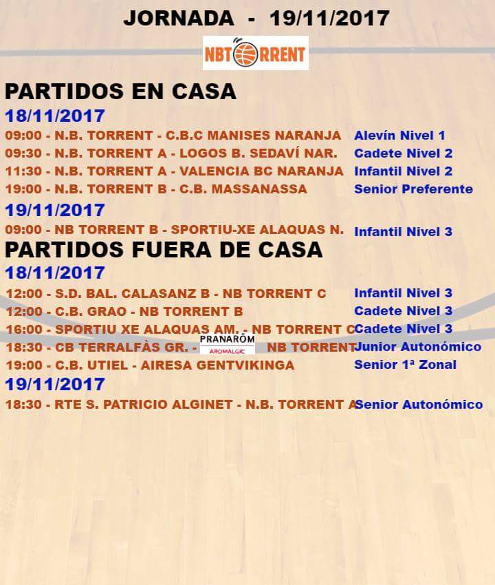 fin de semana completo de partidos... te vas a perder alguno? #somnbt