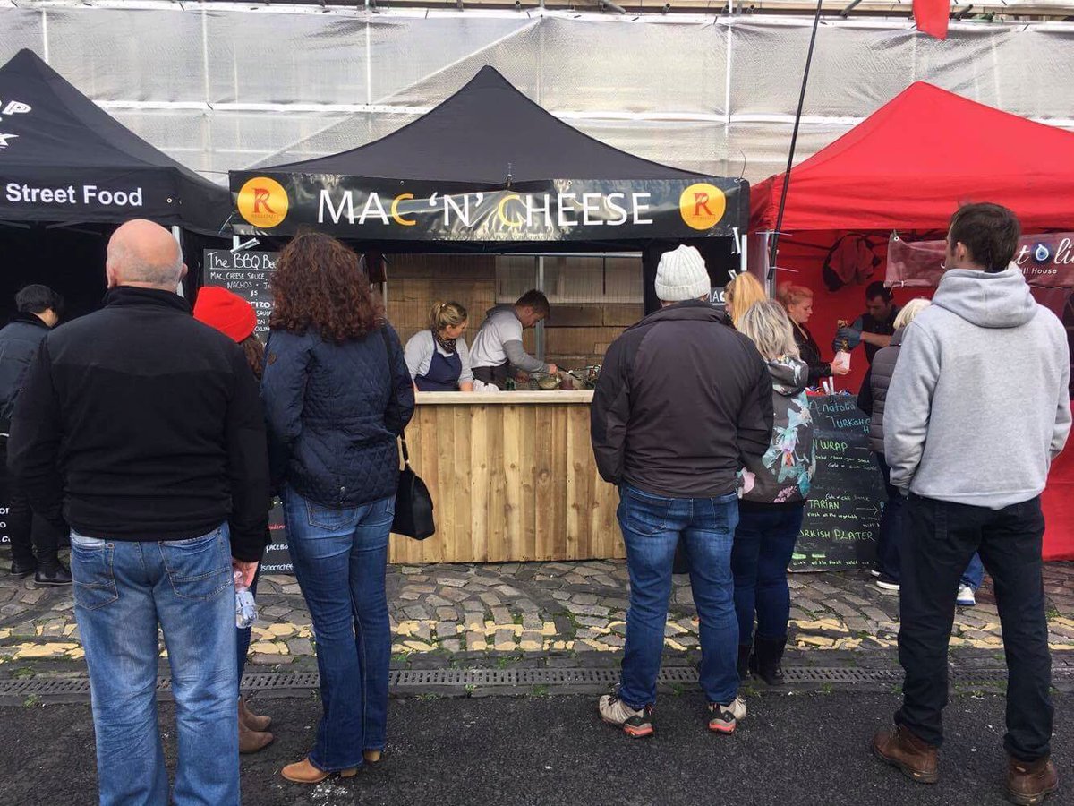 redheadsmac's tweet photo. Maybe a couple more quayside markets for this year, but 2018 Were gonna be mixing cheese flavours every week !! #maclovin #macncheese #2018 #streetfood #redheads https://t.co/i1pUsibF3Q