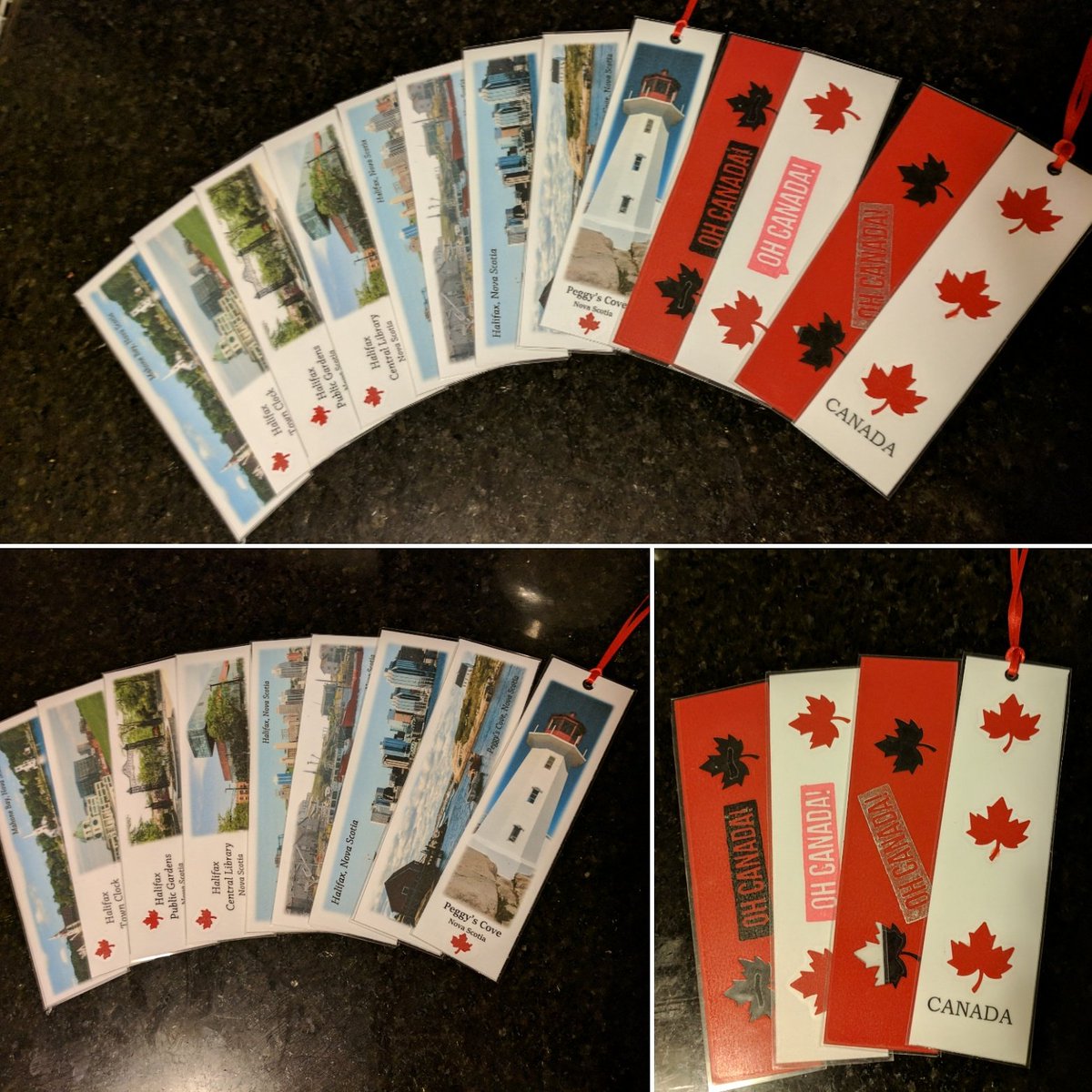 MJMarteliHfx's tweet photo. Stop by the @TheForumMarket tomorrow and start your holiday shopping! Our bookmarks are great for your stockings! #holidayshopping #shoplocal #souvenir #halifax #crafts #xmas #bookmarks https://t.co/o0UWzk1Cg8