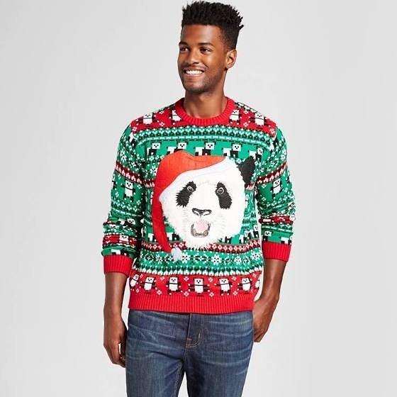 erikk292mke's tweet photo. Can't wait to rock out this #Panda #uglychristmassweater in a few weeks! #PandaFever ๐ผ๐ค https://t.co/WWFSDswGxX