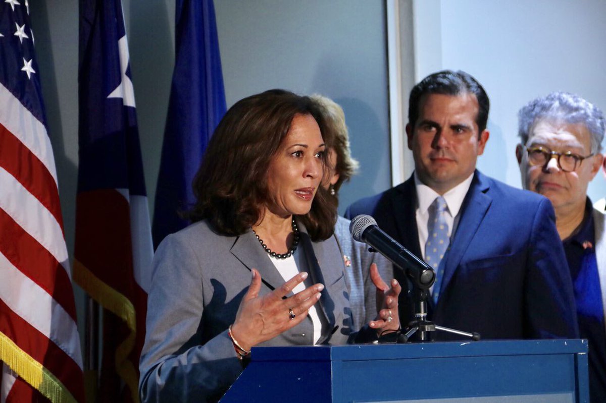 SaysHummingbird's tweet image. CAN'T. RETWEET. THIS. ENOUGH. 🔥🔥🔥

"If you voted so people lose their health care to pay for tax cuts for the top 1%, then you need to lose your job" ~ @KamalaHarris