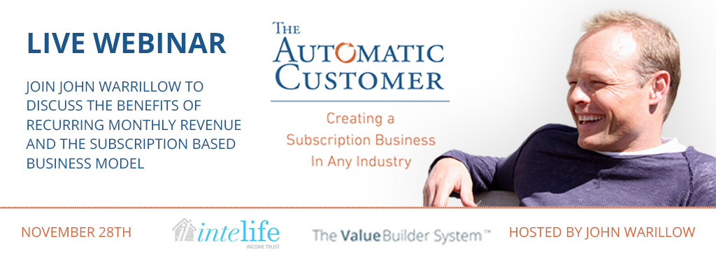 Intelife_IT's tweet photo. Join us November 28th for a FREE #webinar hosted by @johnwarrillow on creating a subscription business in any industry. #RMR #Growth #subscriptioneconomy - https://t.co/mNZOugyNZR https://t.co/WeqEUVoq2H