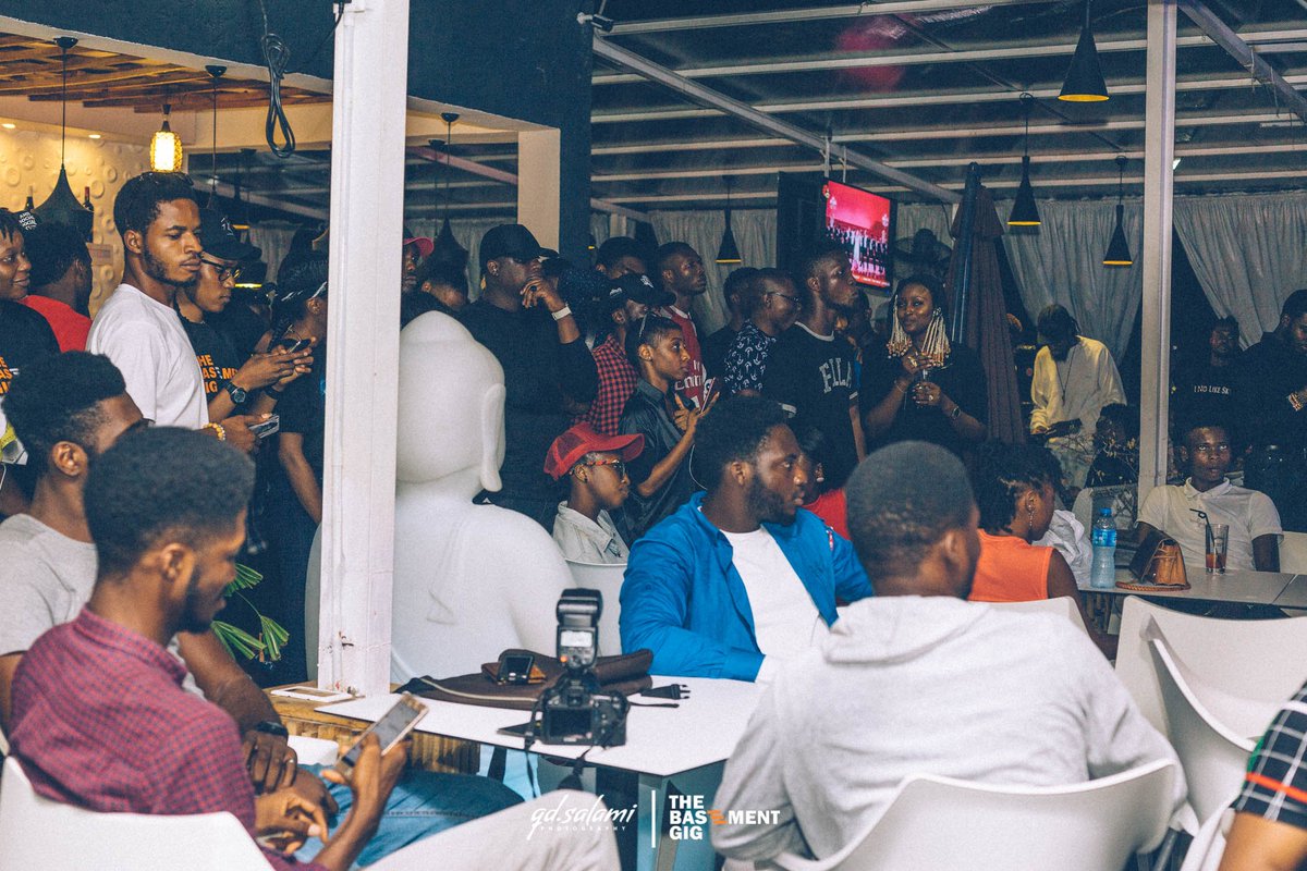 iamtheOsagie's tweet photo. These are some photos from last night's @TheBasementGig Pls RT our sponsors and supporters may be on your timeline 🤗 https://t.co/0FLIapkS7f