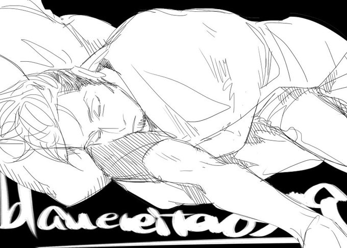 寝顔のtwitterイラスト検索結果 古い順