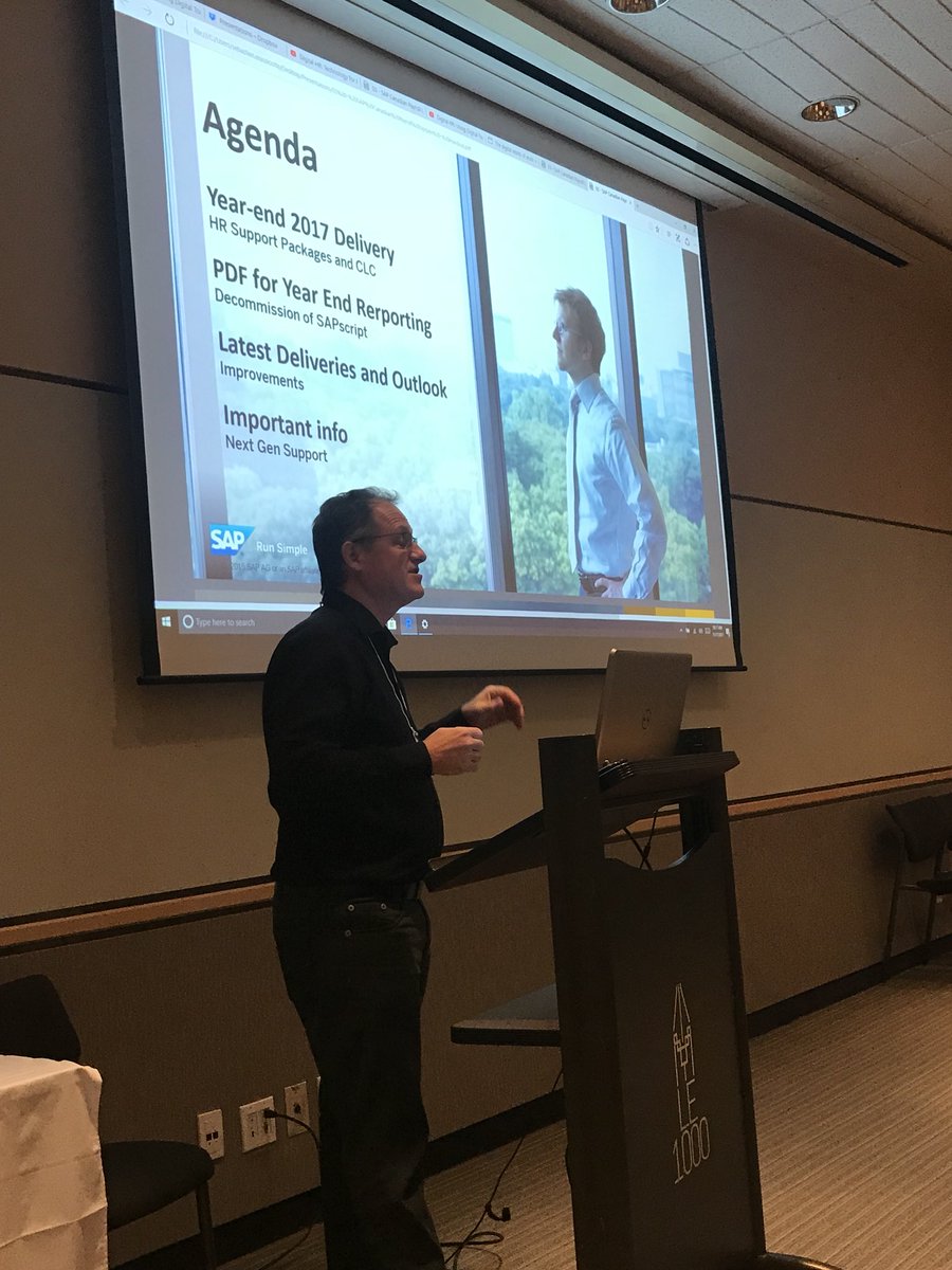 INRGY1's tweet photo. Jean-François Doré from @SAP at the HCM E&amp;N conference #hcmen #hcm #saphcm #hr #rh #sap #inrgy https://t.co/BGjTrReMd2