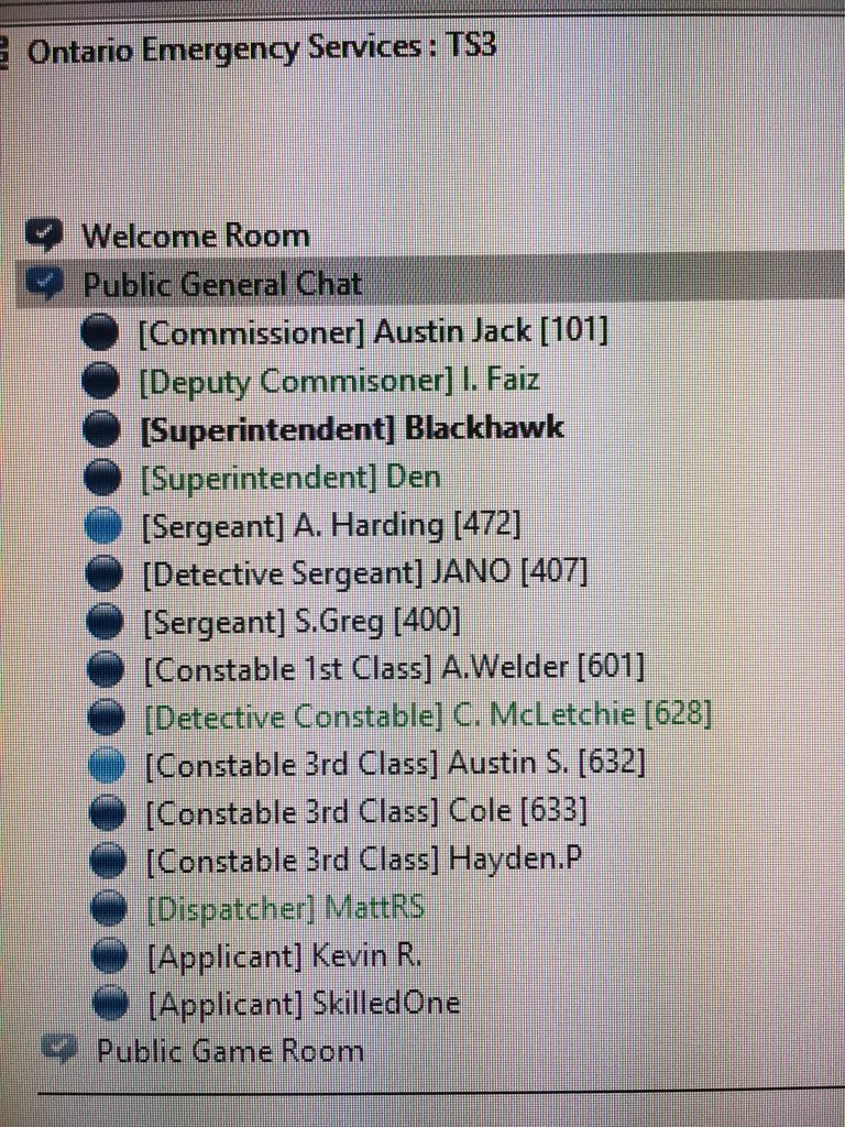 RGCBlackhawk's tweet photo. I’m extremely proud of how quickly we are building. Thanks to everyones hard work. Join in on the fun and roleplay now! ontario-es.ca https://t.co/Oae2CFhTcj