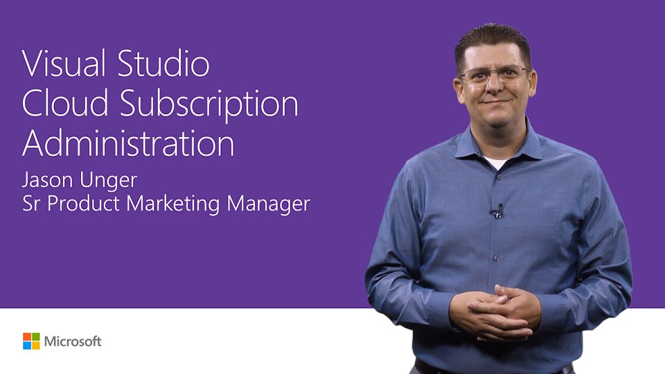 VSSubscriptions's tweet photo. Check out this video on Visual Studio Cloud Subscription administration.  https://t.co/x1J0AXlZ5S #vssubscriptions #devessentials #msftconnect https://t.co/cWLPMhAs7G