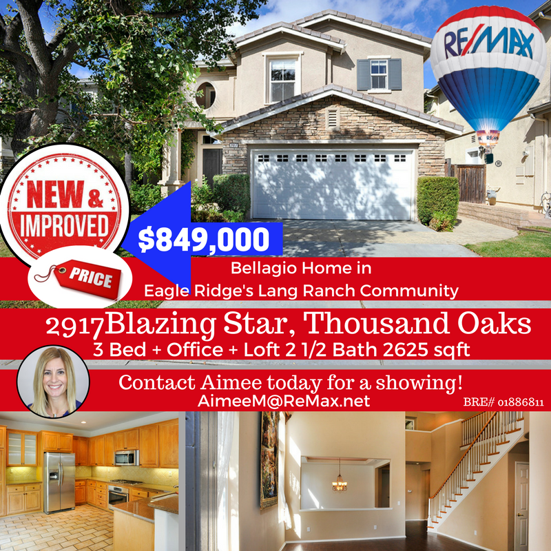Aimee4Homes's tweet photo. Huge Price Reduction! Gorgeous Thousand Oaks Bellagio home in Eagle Ridge's Lang Ranch Community!
#realestate #LangRanch #Thousandoaks #venturacounty #homeforsale #realtor #pricereduction #justlisted #dreamhome #househunting #properties #motivated #mortgage #homesweethome https://t.co/CoVK04w6mn