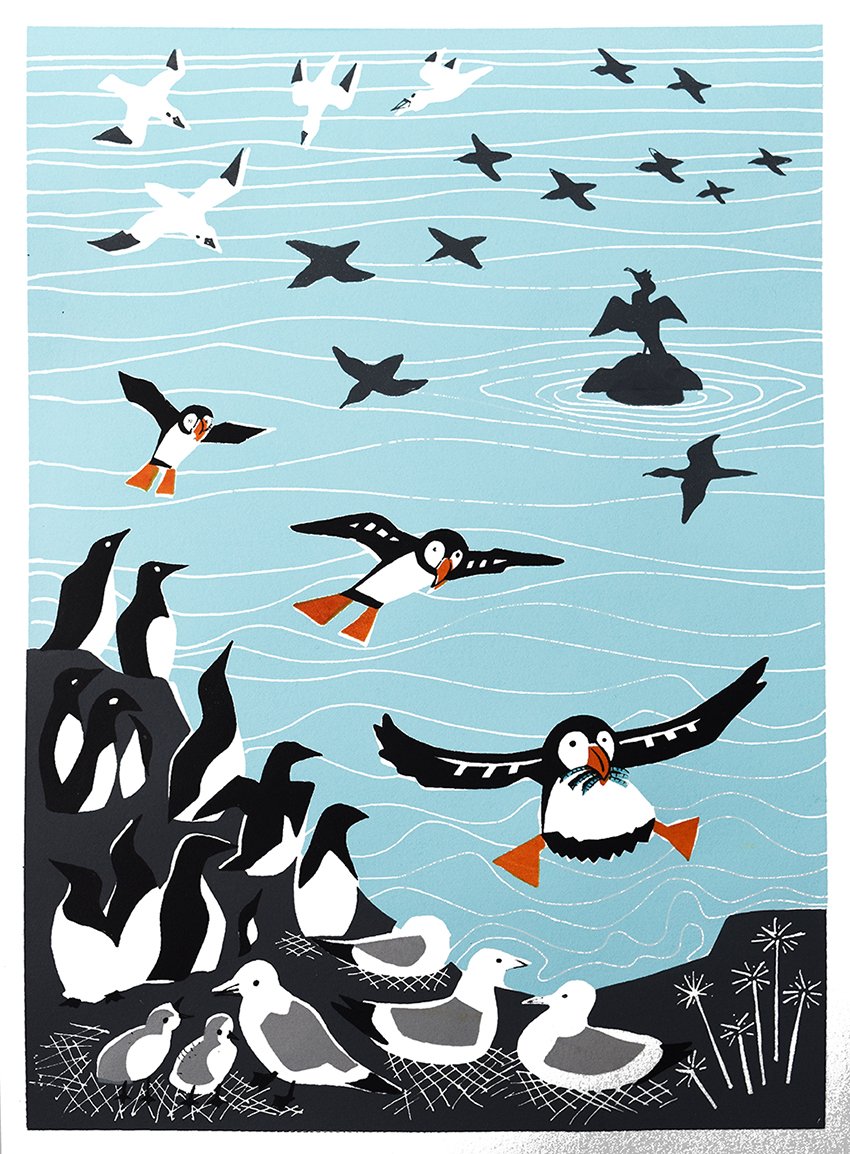 chesterartsfair's tweet photo. #Printmaker &amp; #Designer from #Cheshire @rachelthered, exhibiting at #CAF17 from today until Sunday @ChesterRaces stand 9.11. Visit https://t.co/HzLyIlnGu2 #CAF17Countdown #Chester https://t.co/BFmUauesRd