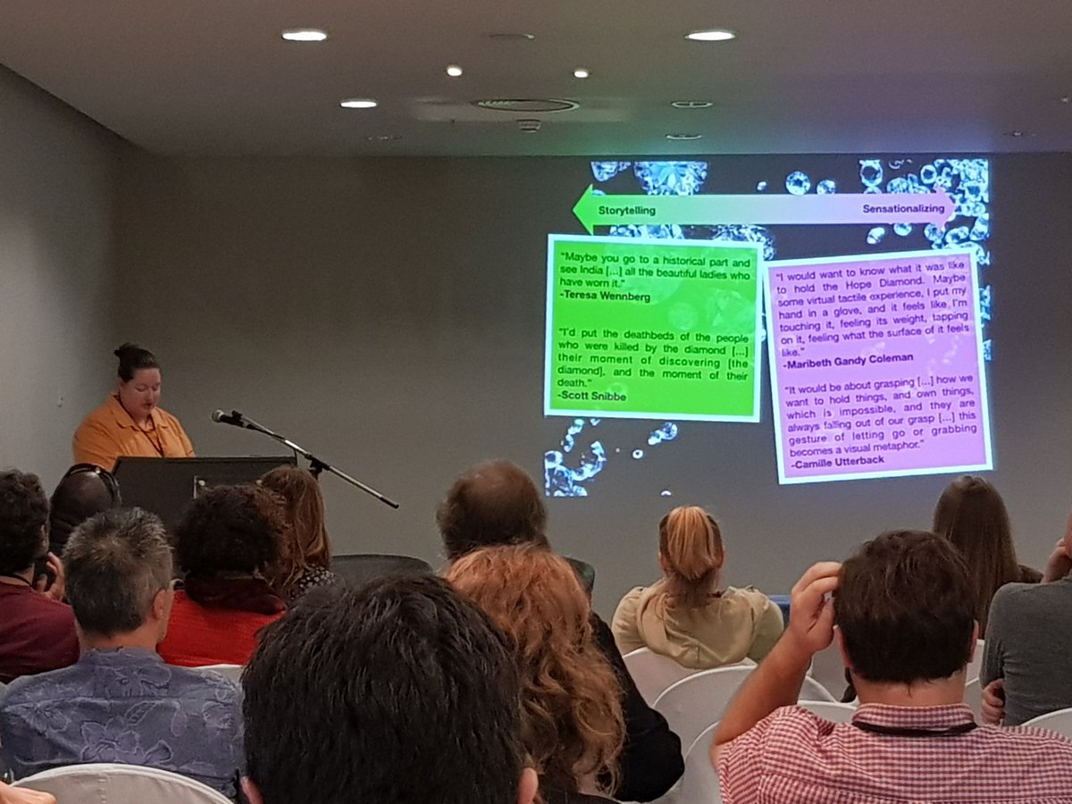 hoosfoos's tweet photo. Some very nice observations by Rebecca on different approaches taken by designers they interviewed. For example, storytelling vs. sensationalizing #icids2017 https://t.co/gGGGphzk0o