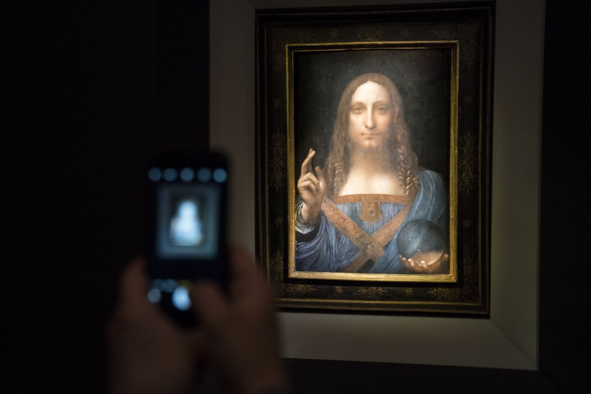 BW's tweet photo. Here’s how you get someone to bid $450 million for a painting https://t.co/wjWm5XFhyZ https://t.co/pCzLegjfY9