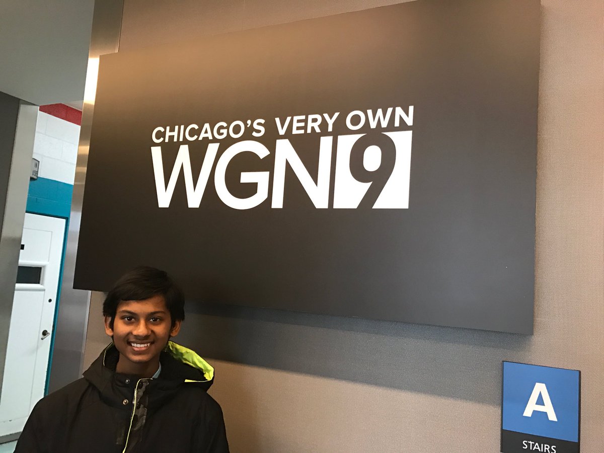 roniakurati's tweet photo. Will be live on WGN Chicago 9 for an interview in a couple minutes!! #AChristmasCarol #TinyTim https://t.co/n8YCoxj12y