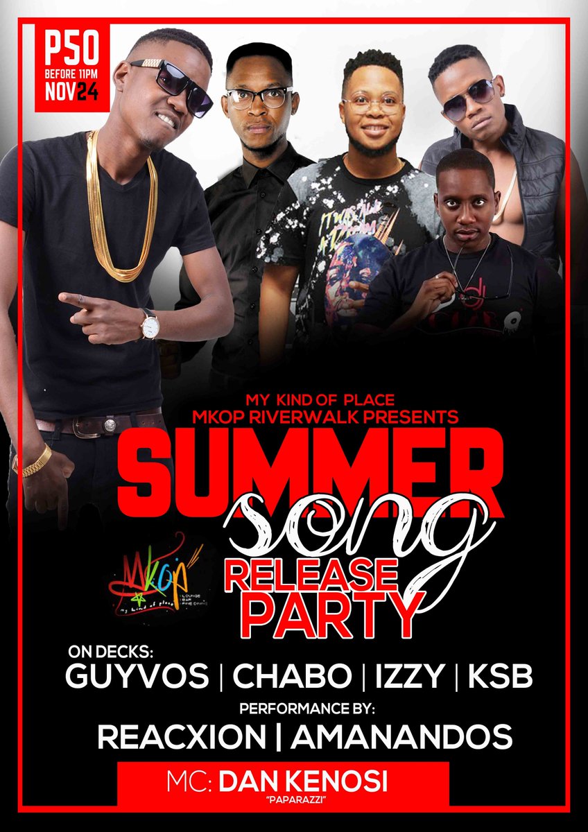 Very excited about this one!!! Tell a friend to tell a friend Reacxion is releasing a new song #SummerSong