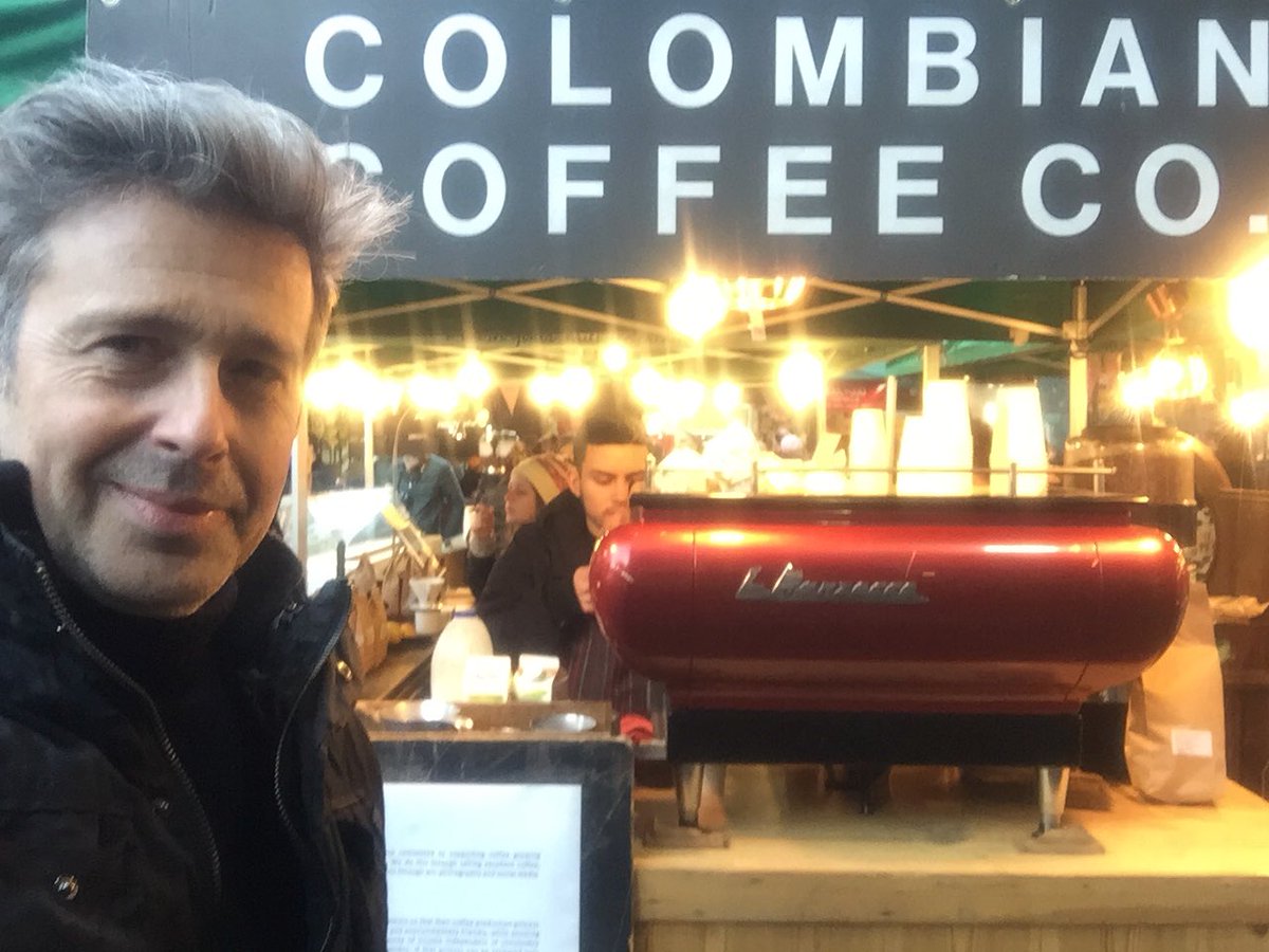 Thumbs up for participatory capitalism! #columbiancoffee #boroughmarket