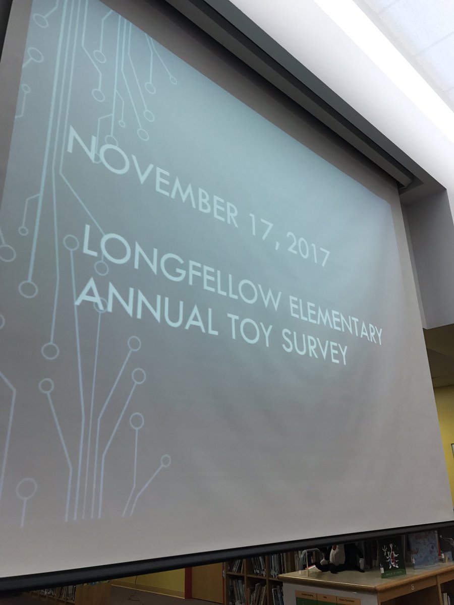 elem_longfellow's tweet photo. We are all set for the 2017 Longellow Toy Survey! https://t.co/iWc3EjF0XS