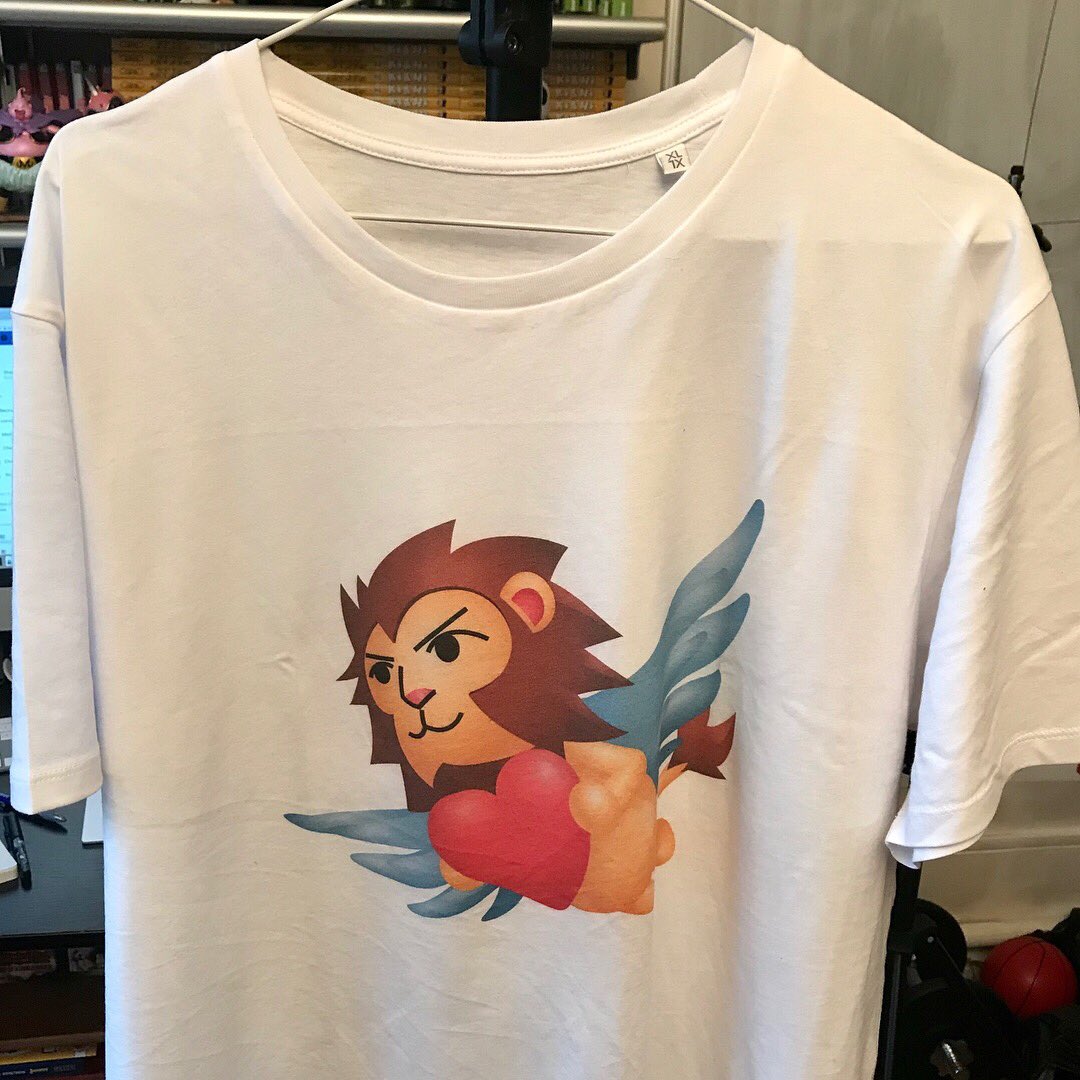 PunStoryShop's tweet photo. Nouveau T-Shirt : Mii Lion Air ! As-tu le Coeur d’un Lion ? Disponible dès à présent ici : https://t.co/uwgW87gE8k ;) https://t.co/AHklIiQYPo