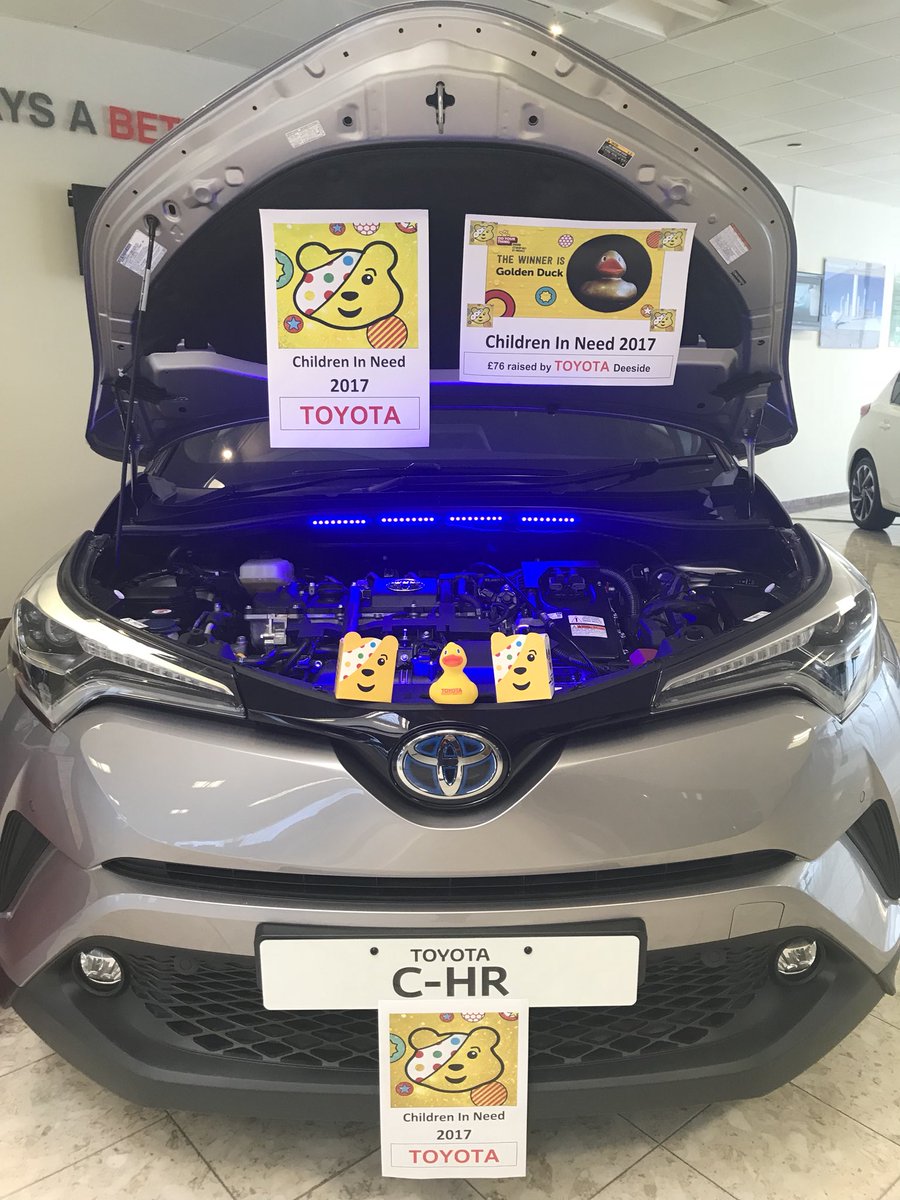 natpritch's tweet photo. @ToyotaGB #ToyotaUK #EnginePlant @DeesideDotCom raised Β£76 for @BBCCiN by taking part in the #VirtualDuckRace https://t.co/Oi2O8xgrTy