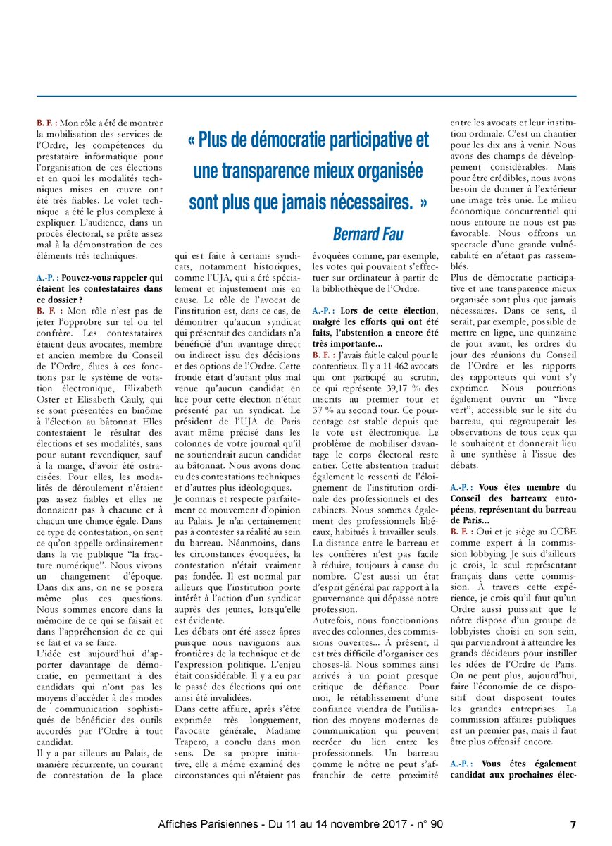 PLalere's tweet photo. @FauBernard est un homme d'action. Un homme qui aime passionnément sa profession. Un homme prêt à mettre ses compétences au service de l'intérêt général https://t.co/M0svbXnmAj