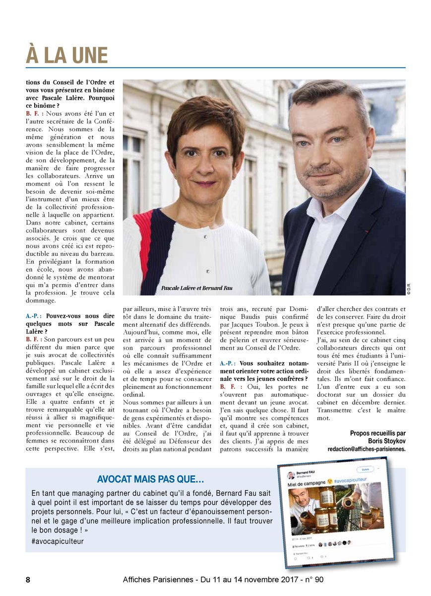 PLalere's tweet photo. @FauBernard est un homme d'action. Un homme qui aime passionnément sa profession. Un homme prêt à mettre ses compétences au service de l'intérêt général https://t.co/M0svbXnmAj