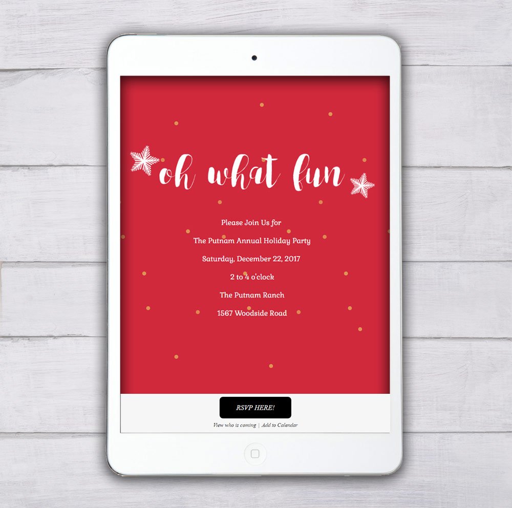 Sendomatic's tweet photo. I'm in the holiday spirit! Can't stop making new holiday invitation designs! https://t.co/exnDk3kwas 

#psimadethis #creativityfound #thatsdarling #creativity #onlineinvitations #holidayspirit #christmas2017 #einvitations #greenmeetings #partyinspo #partytips #sendomatic https://t.co/EnooDsf82o