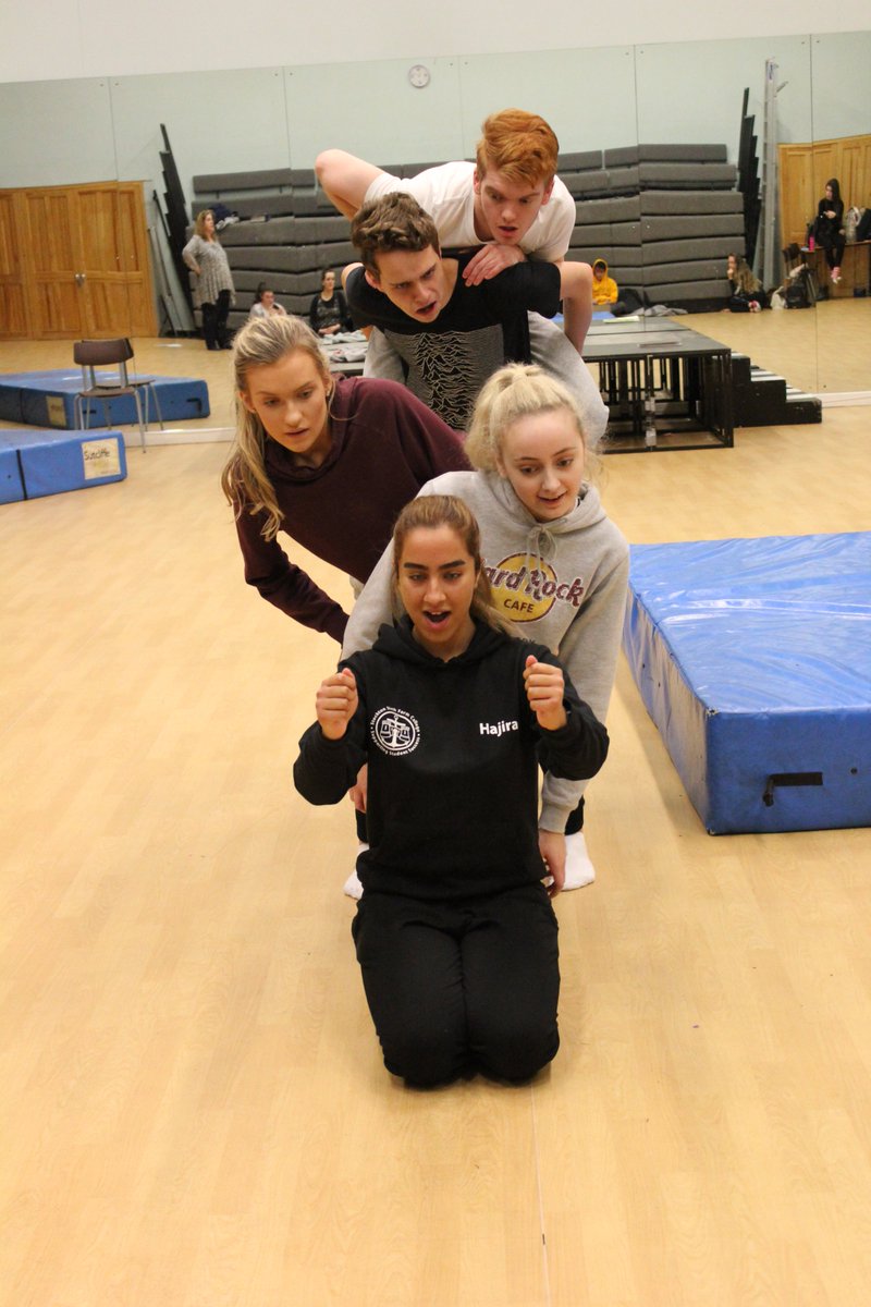 StocktonSFC's tweet photo. Hereβs an exclusive look into our production of Jungle Book. Here you can see our lovely students working away in a rehearsal ahead of the show in December.
Tickets go on sale on Monday! We canβt wait to see the show #teamssfc https://t.co/LixTl3ynqZ