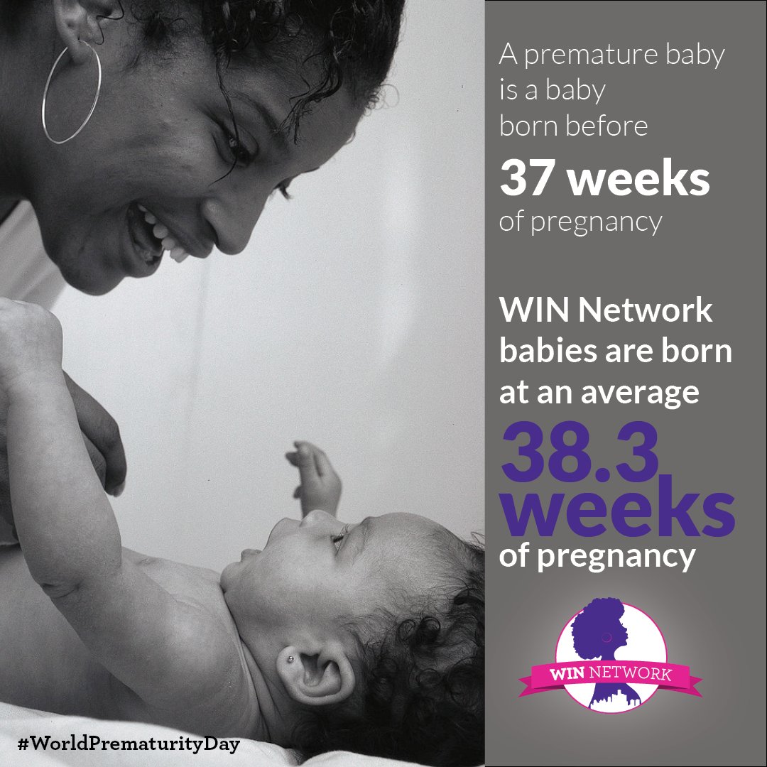 WINNDetroit's tweet photo. Our #DetroitWINNER babies are born at an average of 38.3 weeks! We imagine a world where all babies are born with the best outcomes, regardless of race and ethnicity. #LittlestFighters #MODimagines #WorldPrematurityDay @MarchofDimes @Pampers https://t.co/adAywZGHJm