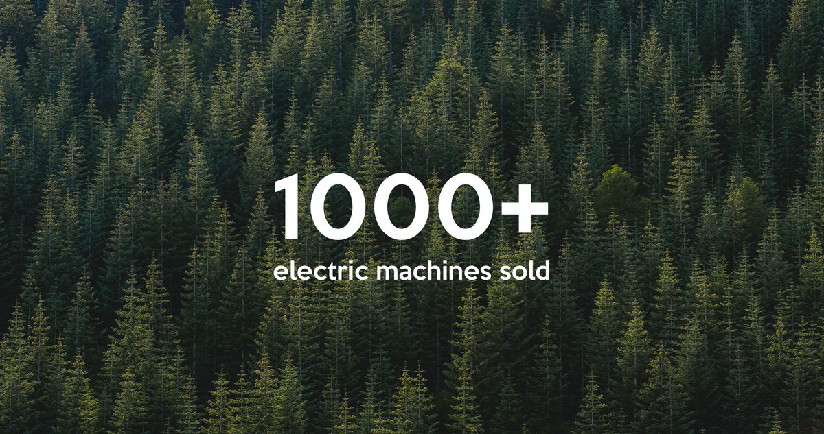 magic_northusa's tweet photo. During the period of the 20th anniversary of our first Full Electric machine, we sold our 1000th machine. For this reason Magic was the first to have achieved this goal. #magicmp #1000electricmachines #magicnorthamerica https://t.co/CrzzhfCzxu