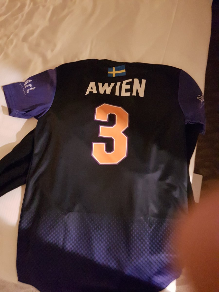 Now the jersey is on :) gonna be a fun day
