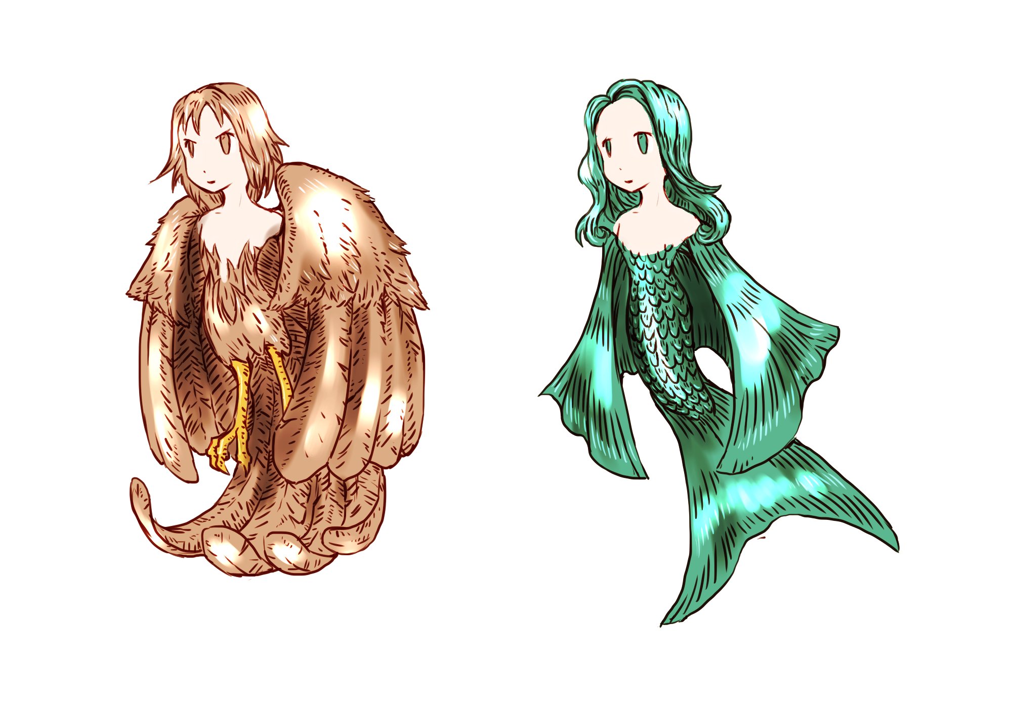 拙者 セイレーン 鳥か人魚かわからなかったので両方 T Co Nzqcswu3yn Twitter 拙者 セイレーン 鳥か人魚かわからなかったので両方 T Co Nzqcswu3yn Twitter