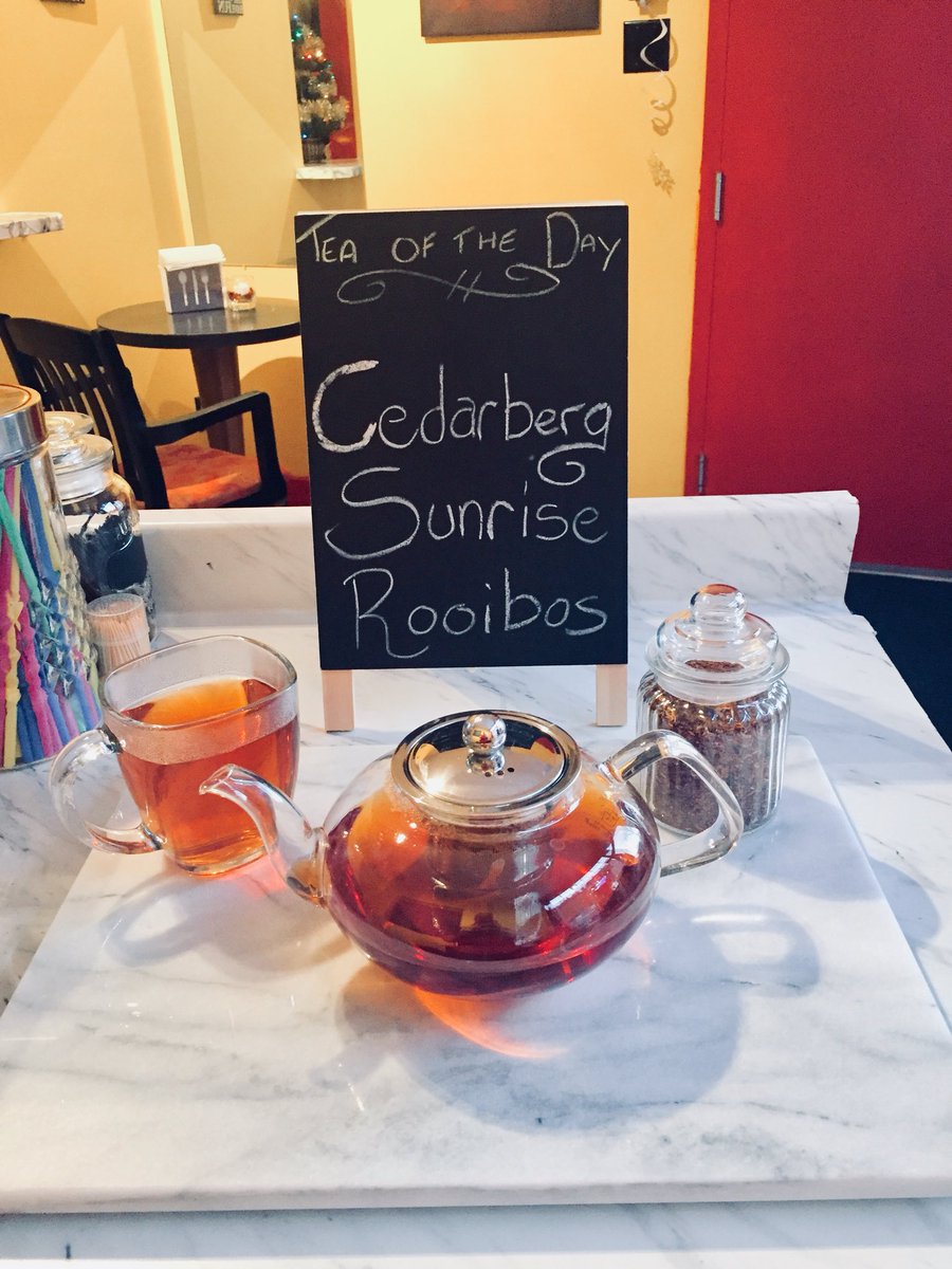 Tea of the Day: Cedarberg Sunrise!
All the awesome flavour of African Rooibos with a hint of vanilla. ☕️ Keeps me dreaming of the warm African sun ☀️☺️ <a href="/Tea_Trader/">Tea Trader</a> #teaoftheday #rooibos