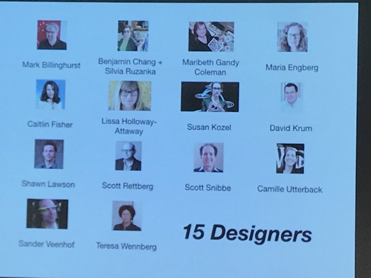 hkoenitz's tweet photo. #icids2017 Rebecca Rouse presents :Design for Emerging Media: How MR Designers Think about Storytelling, Process, and Defining the Field (Rebecca Rouse and Evan Barba) https://t.co/uqqQ0kEHgM