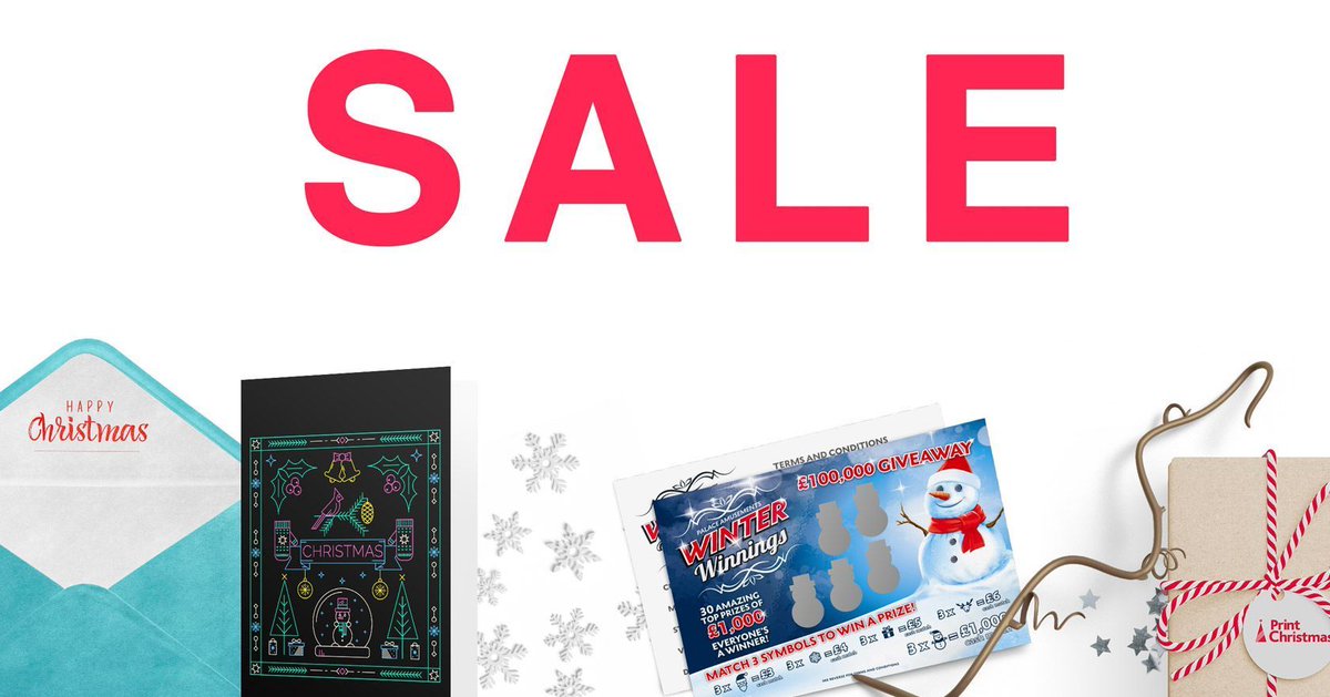 GetProactive's tweet image. The Print Christmas Sale is on NOW! Order your Christmas Cards, Calendars, Wall Planners and more at buff.ly/2AOPW3I before it's too late!