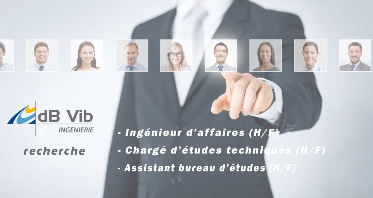 dBVibGroupe's tweet photo. dB Vib Ingénierie recrute !!
Nous recherchons =>
- Un ingénieur chargé d’affaires (H/F)
- Un chargé d'études techniques (H/F)
- Un assistant bureau d'études Ingénierie (H/F)
https://t.co/Uzgj9ZoceQ
#recrutement #Vienne #dBVib #weneedyou https://t.co/uhAxw8vGhx