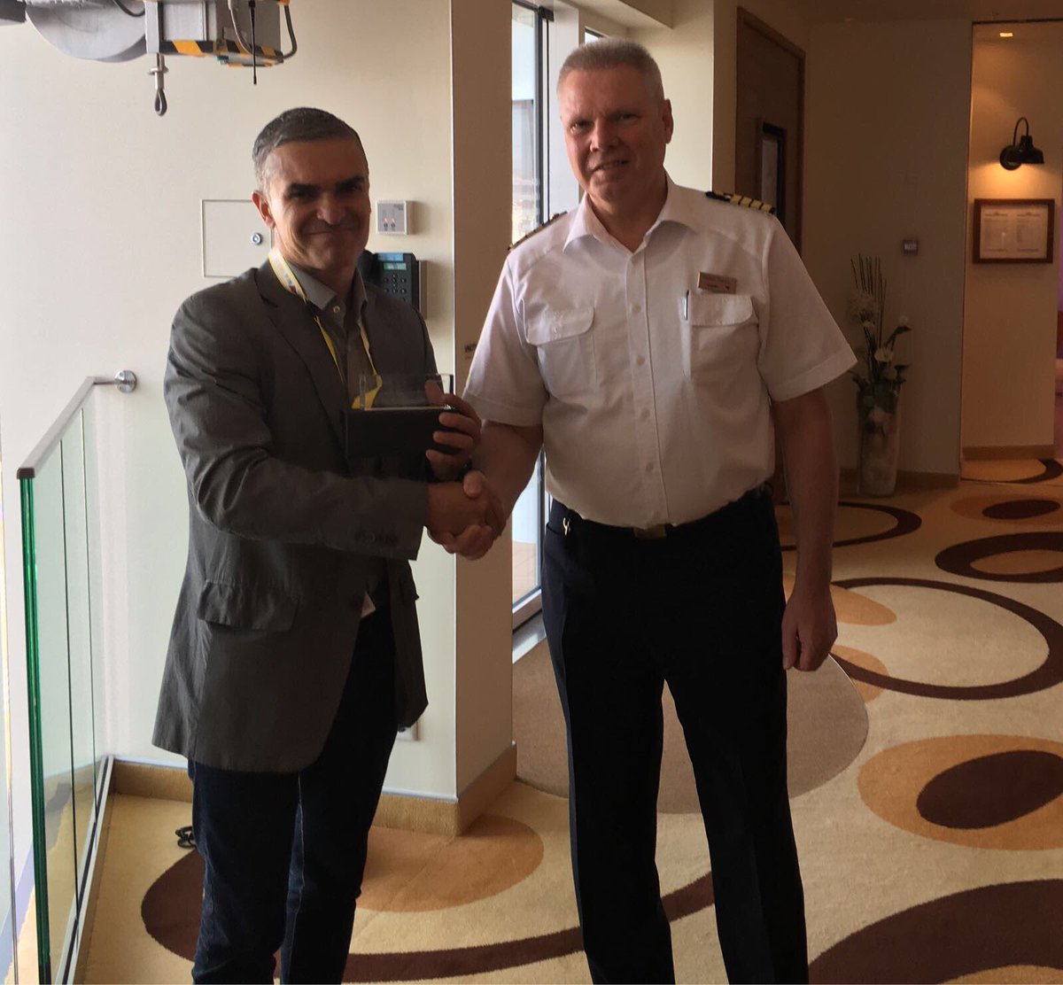 Hfmanchado's tweet photo. Welcome @aida_de #Prima on behalf of @TurismoArrecife #SamuelMartin @SPEL_TurismoLZT We looking forward to see you shortly! https://t.co/4KthjeGMKk
