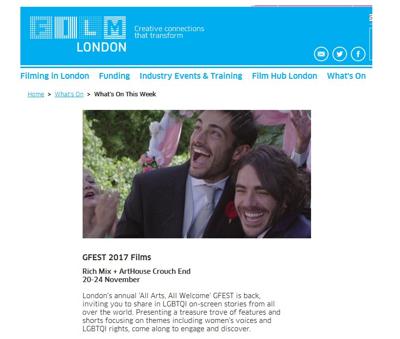 WiseThoughts's tweet photo. Thx @Film_London for spreading the word about 'discovering treasure trove of features and shorts' @GFEST #GFEST2017films @RichMixLondon @arthouseN8 20 to 24 Nov
Will be great if you can help with RTs @BFI @peccapics @visitlondon https://t.co/k4Emrz4Sbd