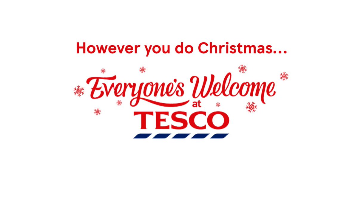 tesco tesco twitter why do we give gifts for christmas