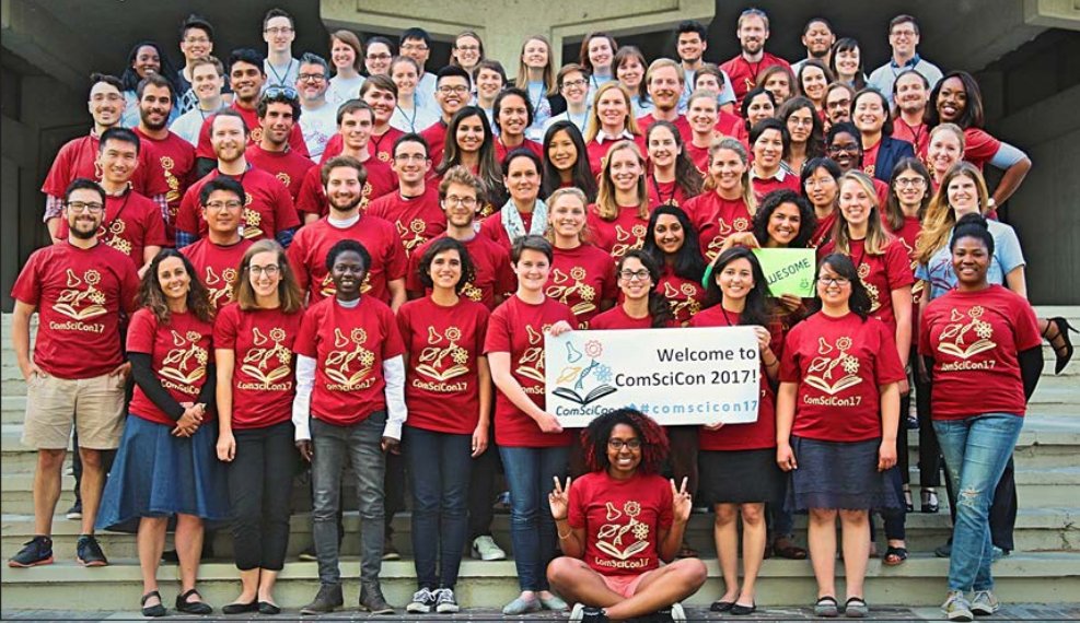 AAS_Office's tweet photo. Organized and operated by volunteer teams of graduate students, @ComSciCon has become a premier professional development experience for young scientists. https://t.co/iyUyqgJP6o https://t.co/YLaWjJgKzg