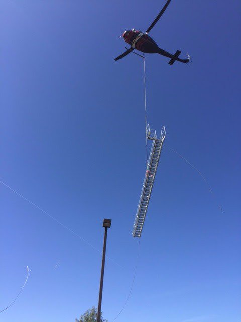What Does NMI Industrial Do? Public Works Stairs Installed By Helicopter and...