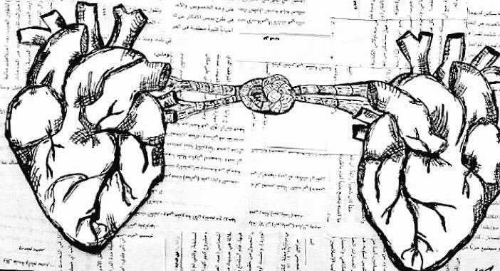 زرعك الله في جوفي ثابتًا متأصلاً ، لا الأيام تستطيع نَزعك ولا المسافات.