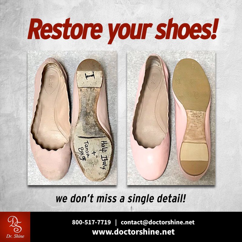 doctorshine's tweet photo. Restore your shoes! https://t.co/pzZSdtCzDJ