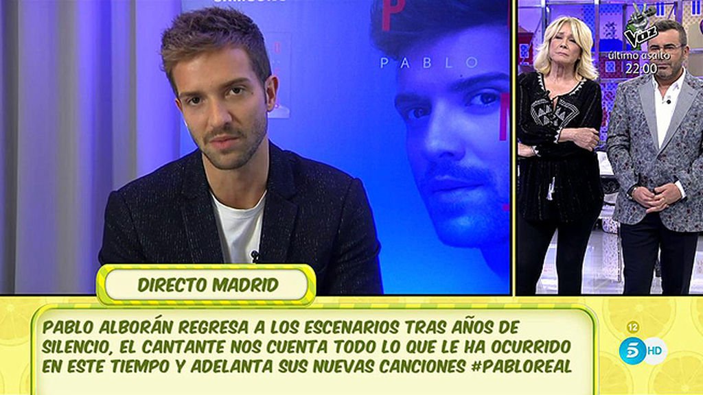 telecincoes's tweet photo. .@pabloalboran habla de su tiempo alejado de los escenarios: "Tenía miedo de olvidarme de mí mismo" https://t.co/lzZAjlwjGu https://t.co/sjHNoNcgFA