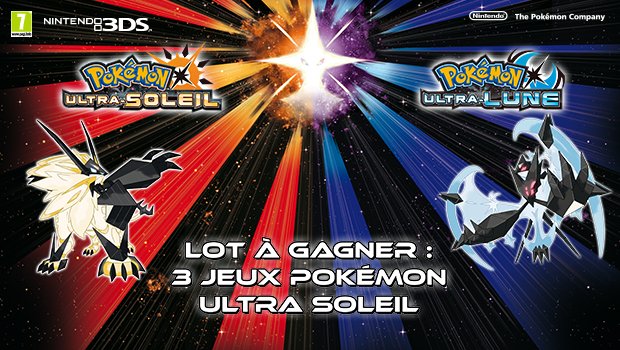 HypergamesA's tweet photo. Pour fêter la sortie de #PokemonUltraSoleilLune , follow &amp; RT #HypergamesA et tentez de gagner le jeu sur Nintendo 3DS  ! TAS le 27/11 https://t.co/FdCXeVFInr https://t.co/DPbY71Q5nX