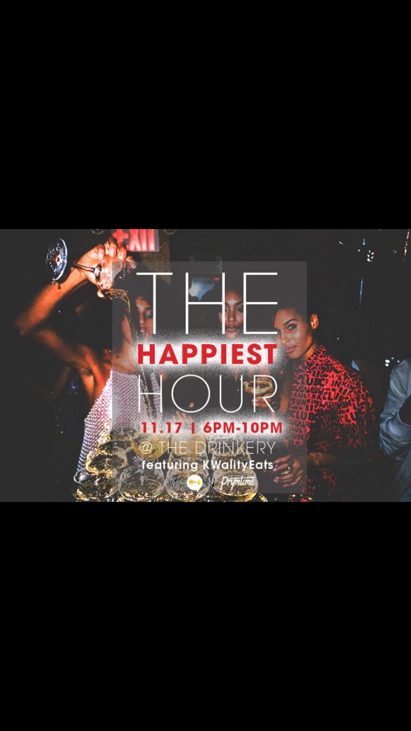 KWalityEats's tweet photo. We serving up mumbo style chicken and fried rice tonight @Drinkery Happy Hour! Pull up! https://t.co/5JzyUtnOVF