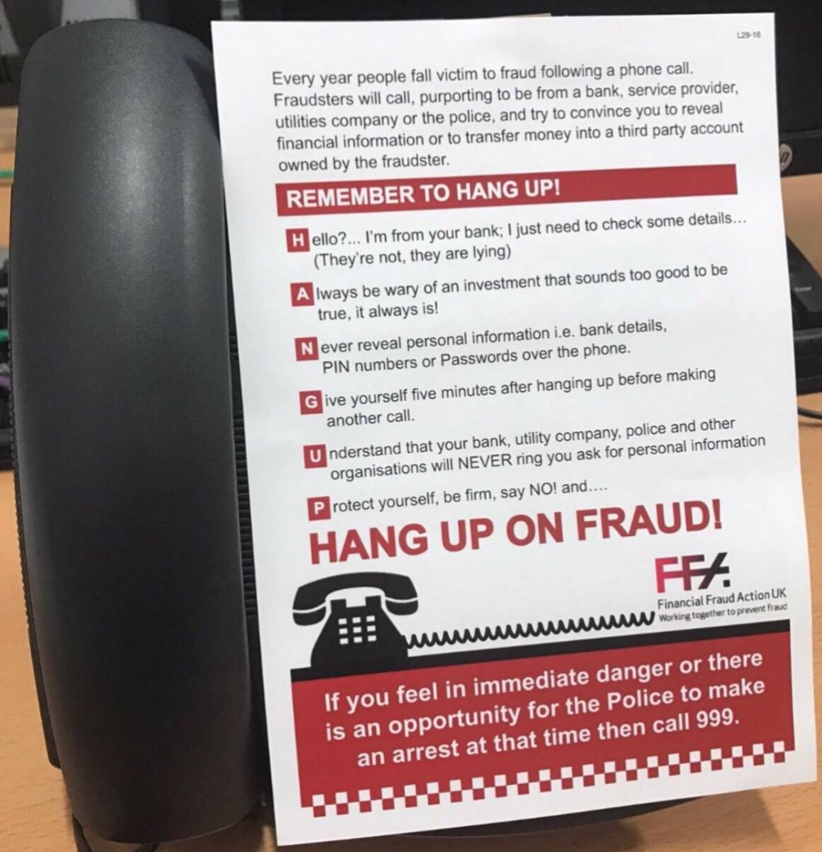Fraud Prevention Advice - Tell2 tweet media