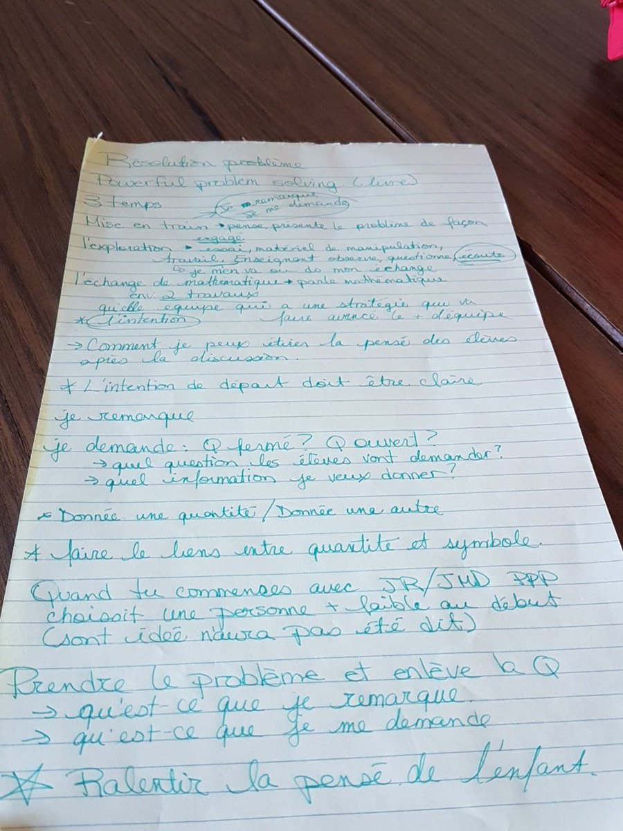 Melissap40's tweet photo. Atelier #1 sur la résolution de problème avec France Gagnon #jeremarque #jemedemande #JPCECCE @ecolecatholique https://t.co/5Lg7gHAHDT